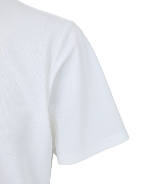 JUN&ROPE'(ジュンアンドロペ)の「【NOIR】PEE KAY ナイロンピケストレッチモックネックシャツ(Tシャツ/カットソー・メンズ・ホワイト/ブラック・L/M/S/XL)」の18枚目の写真