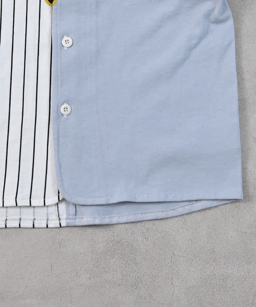 MARKEY'S（マーキーズ）の「【阪神タイガース】別注ベースボールシャツ/おとな（シャツ/ブラウス・レディース・ホワイト系3/ホワイト系2/ホワイト系1/ホワイト系8/ホワイト系7/ホワイト系6/ホワイト系5/ホワイト系4・170cm）」の16枚目の写真