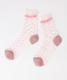 JILL STUART（ジルスチュアート）の「JILLSTUART レディース メッシュドット シアーソックス 03145314（ソックス/靴下）」