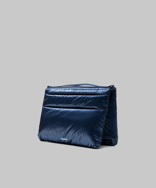 美品✨topologie ブラックバッグ単体Flat Sacoche Large Flat Sacoche Large【バッグ単体】（ショルダーバッグ