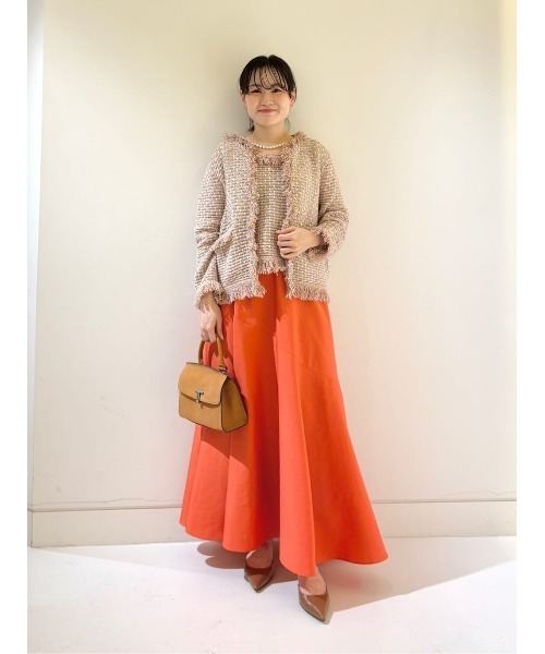 【美品】アルアバイル　ミックスツィードニットジャケット ミックスツイードニットジャケット|allureville OFFICIAL SITE
