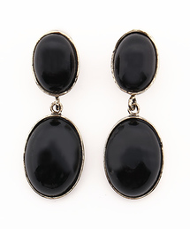 MOUSSY | OVAL STONE EARRING(イヤリング)
