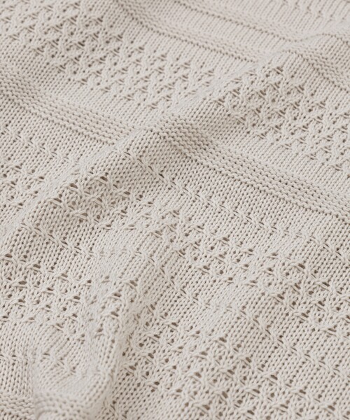 FREAK'S STORE(フリークスストア)の「ヘリテージボーダー クルーネックニット(ニット/セーター・メンズ・ベージュ/ホワイト/チャコールグレー/サックスブルー・MEDIUM/LARGE)」の20枚目の写真