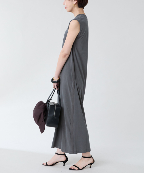 ATON（エイトン） TANKTOP DRESS OPAGGM0605（ワンピース