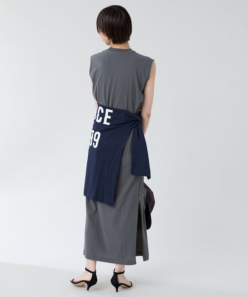 セール】ATON（エイトン） TANKTOP DRESS OPAGGM0605