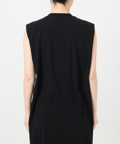 ATON(エイトン)の「ATON(エイトン) TANKTOP DRESS OPAGGM0605(ワンピース・レディース・チャコールグレー/ブラック・SMALL)」の19枚目の写真