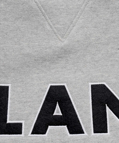トレーナー スウェット 「UNISEX」ALAND／アップリケロゴ プルオーバー レディース メンズ セール】【UNISEX】ALAND／アップリケロゴ プルオーバー