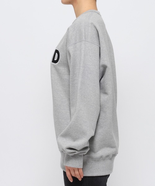 トレーナー スウェット 「UNISEX」ALAND／アップリケロゴ プルオーバー レディース メンズ セール】【UNISEX】ALAND／アップリケロゴ プルオーバー