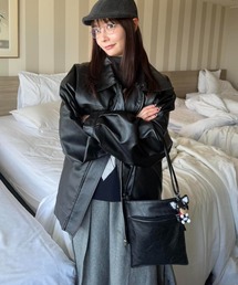 【志×EFOLE コラボ】Vintage like shoulder bag / ヴィンテージライクショルダーバッグ