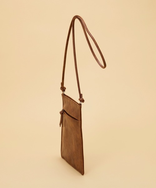 EFOLE(エフォル)の「【志×EFOLE コラボ】Vintage like shoulder bag / ヴィンテージライクショルダーバッグ(ショルダーバッグ・レディース・ブラック/ブラウン・FREE)」の20枚目の写真