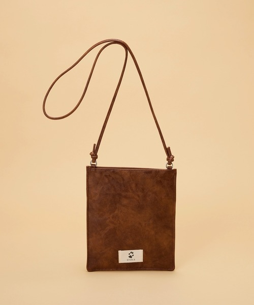 EFOLE(エフォル)の「【志×EFOLE コラボ】Vintage like shoulder bag / ヴィンテージライクショルダーバッグ(ショルダーバッグ・レディース・ブラック/ブラウン・FREE)」の21枚目の写真