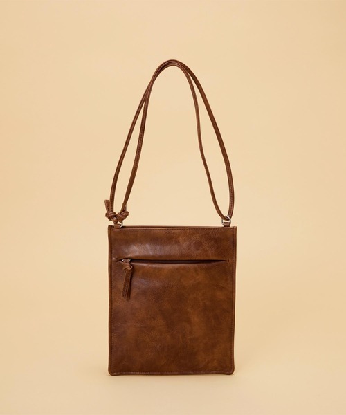 EFOLE(エフォル)の「【志×EFOLE コラボ】Vintage like shoulder bag / ヴィンテージライクショルダーバッグ(ショルダーバッグ・レディース・ブラック/ブラウン・FREE)」の22枚目の写真