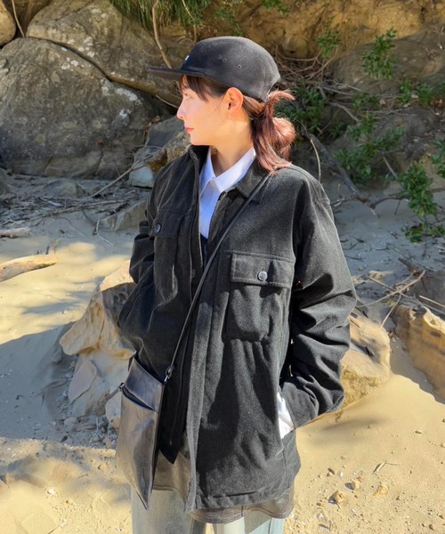 EFOLE(エフォル)の「【志×EFOLE コラボ】Vintage like shoulder bag / ヴィンテージライクショルダーバッグ(ショルダーバッグ・レディース・ブラック/ブラウン・FREE)」の5枚目の写真