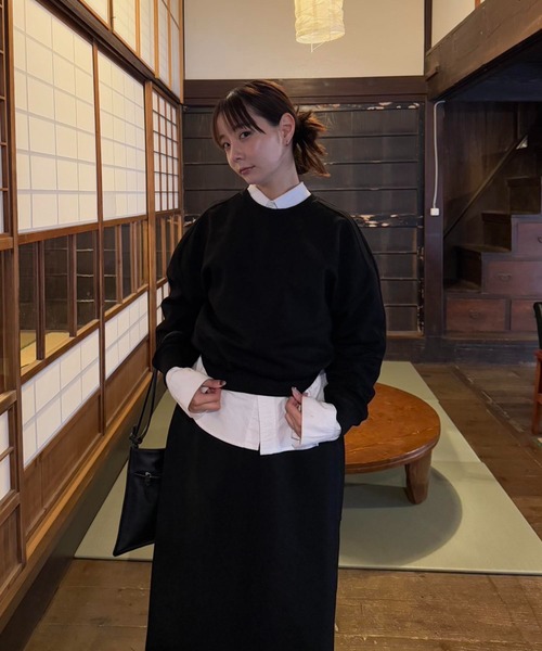 EFOLE(エフォル)の「【志×EFOLE コラボ】Vintage like shoulder bag / ヴィンテージライクショルダーバッグ(ショルダーバッグ・レディース・ブラック/ブラウン・FREE)」の6枚目の写真