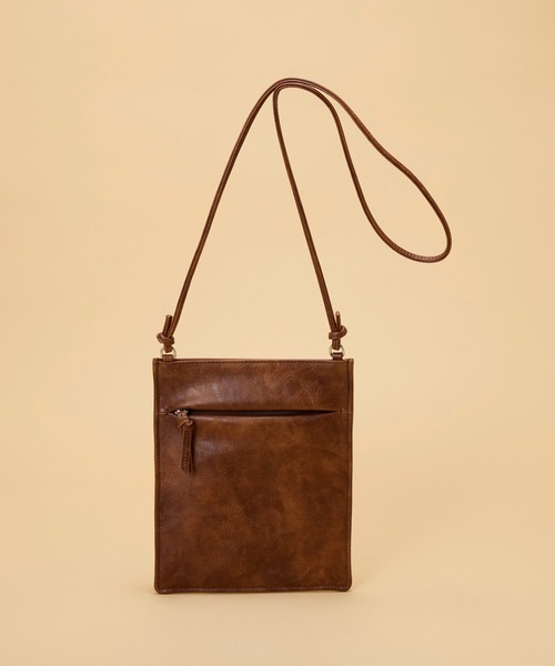 EFOLE(エフォル)の「【志×EFOLE コラボ】Vintage like shoulder bag / ヴィンテージライクショルダーバッグ(ショルダーバッグ・レディース・ブラック/ブラウン・FREE)」の19枚目の写真