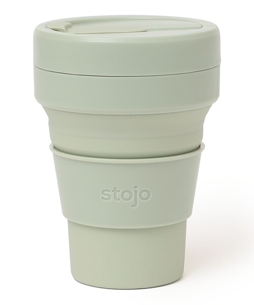 stojo: 折りたたみ式 ポケット カップ（グラス/マグカップ/タンブラー