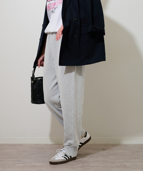 JOURNAL STANDARD relume(ジャーナルスタンダード レリューム)の「センタースリットスウェットパンツ(スウェットパンツ・レディース・チャコールグレー/ブラック・FREE)」の12枚目の写真