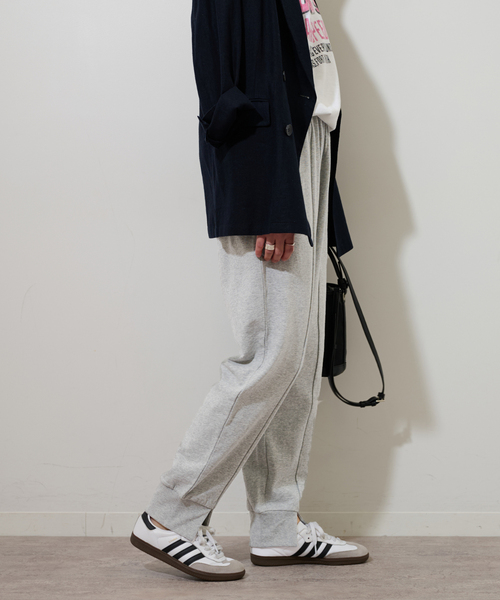 JOURNAL STANDARD relume(ジャーナルスタンダード レリューム)の「センタースリットスウェットパンツ(スウェットパンツ・レディース・チャコールグレー/ブラック・FREE)」の13枚目の写真