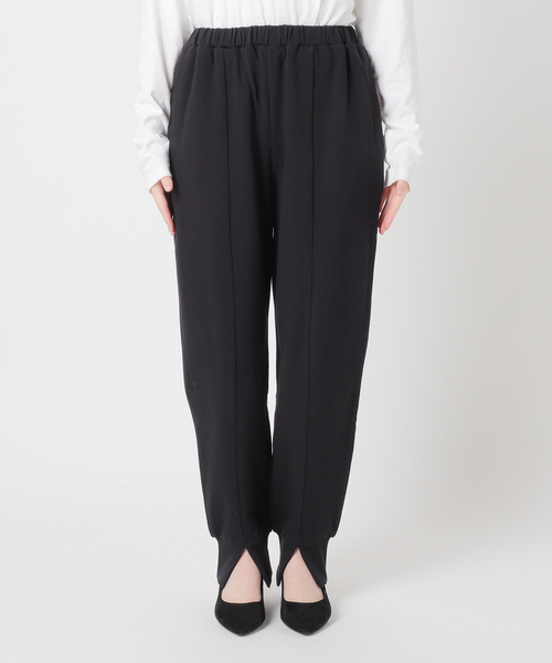 JOURNAL STANDARD relume(ジャーナルスタンダード レリューム)の「センタースリットスウェットパンツ(スウェットパンツ・レディース・チャコールグレー/ブラック・FREE)」の15枚目の写真