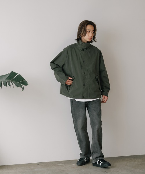 新品 5.1万！Barbour バブアー ブルゾン S M グリーン アウター セール】Barbour/バブア― TRANSPORTER CASUAL ショートレングス