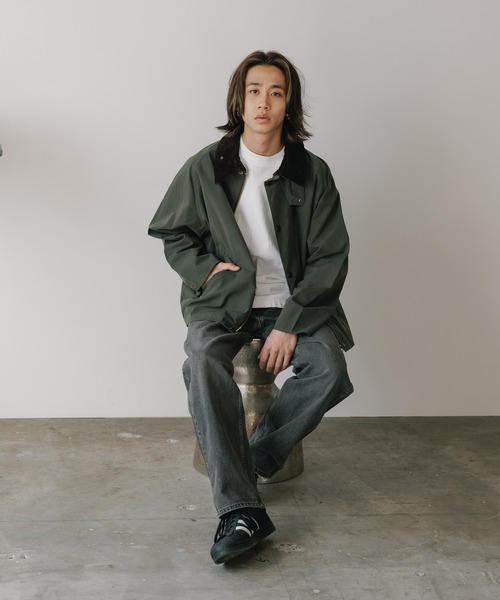 Barbour/バブア― TRANSPORTER CASUAL ショートレングスブルゾン