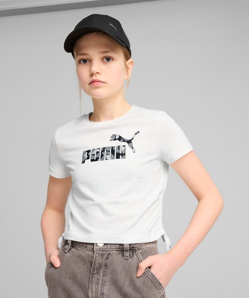 PUMA（プーマ）の「PUMA プーマ キッズ ESS メタル プーマ キャット BB キャップ ESS METAL PUMA CAT BB（キャップ・キッズ・ネイビー/ブラック/ピンク系その他/レッド系その他2・M/S）」の2枚目の写真