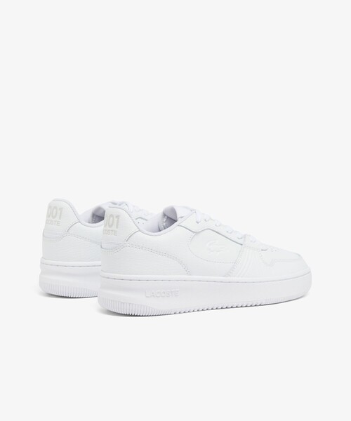 LACOSTE(ラコステ)の「レディース L001 SET 224 6 SFA(スニーカー・レディース・ホワイト×ホワイト・22.5cm/23.0cm/23.5cm/24.5cm/24.0cm)」の3枚目の写真