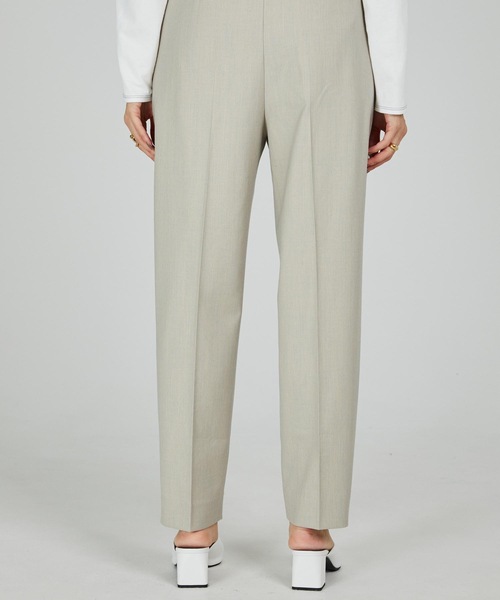 CIEL'AIR(シエルエアー)の「Tuck Pants(スラックス・レディース・ベージュ/ブルー・LARGE/MEDIUM)」の6枚目の写真