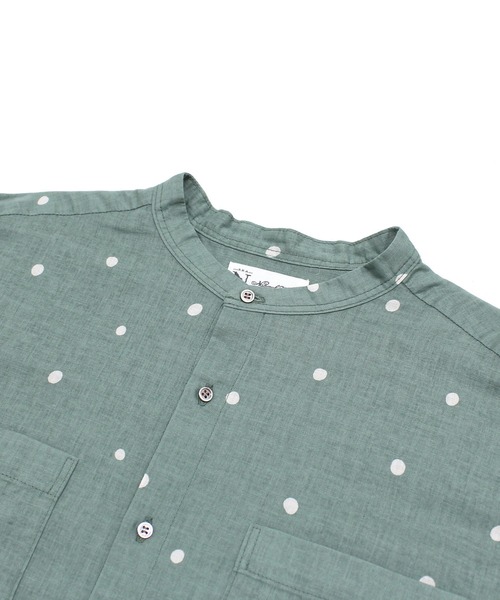 RNA-N（アールエヌエーエヌ）の「B2883 コットンリネンドットベーシックシャツ（シャツ/ブラウス・レディース・ブラック/グリーン/キナリ・FREE）」の19枚目の写真
