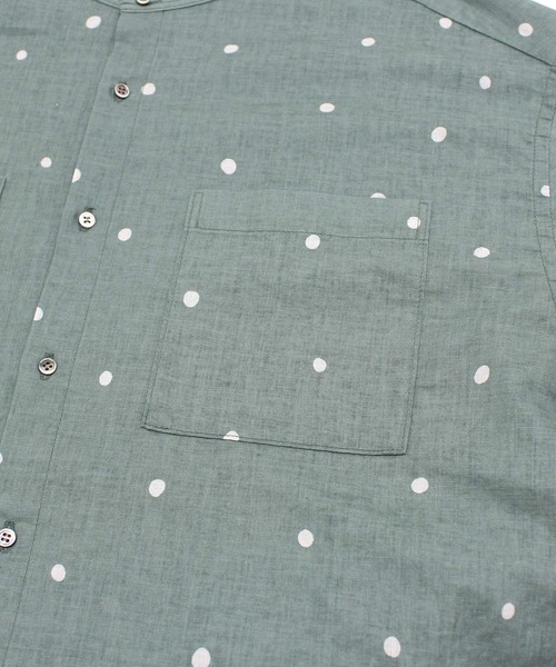 RNA-N（アールエヌエーエヌ）の「B2883 コットンリネンドットベーシックシャツ（シャツ/ブラウス・レディース・ブラック/グリーン/キナリ・FREE）」の21枚目の写真