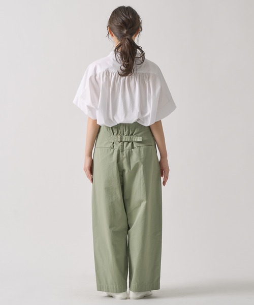 Kelen（ケレン）の「「KELEN / ケレン」 後ろバックル付きカーブラインパンツ ODDI（その他パンツ・レディース・ライトベージュ/ライトイエロー/ライトカーキ・FREE）」の22枚目の写真