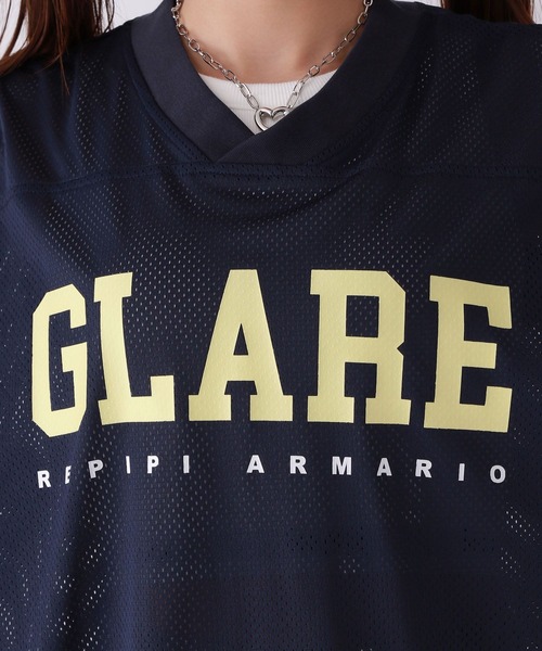 repipi armario（レピピ アルマリオ）の「メッシュルーズワンピース（ワンピース・キッズ・ホワイト/ブラック/ネイビー・SMALL/LARGE/MEDIUM）」の17枚目の写真