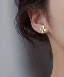 con affetto(original) K18K14WGティアドロップピアス K18・K14WGティアドロップピアス（ピアス（両耳用））｜con affetto