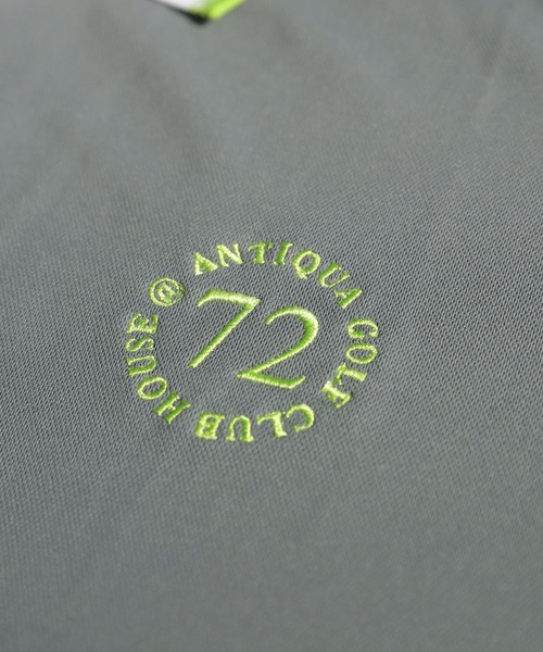 antiqua（アンティカ）の「【STCH】配色ポロシャツ（ポロシャツ・レディース・ネイビー/グレー/ブラック・LXL/ML）」の6枚目の写真