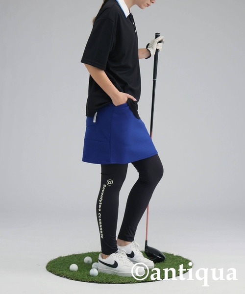 antiqua（アンティカ）の「【STCH】配色ポロシャツ（ポロシャツ・レディース・ネイビー/グレー/ブラック・LXL/ML）」の12枚目の写真