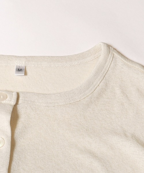 coca(coca)(コカ)の「シアージョーゼットコンパクトカーディガン(カーディガン/ボレロ・レディース・ブラック/ライトグレー/レッド/アイボリー・S/M/L)」の10枚目の写真