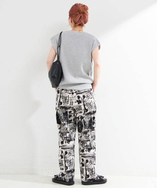 B.C STOCK(ベーセーストック)の「手洗い可 / スキッパーNSプルオーバー(ニット/セーター・レディース・グレー/ブラック/ホワイト・FREE)」の15枚目の写真