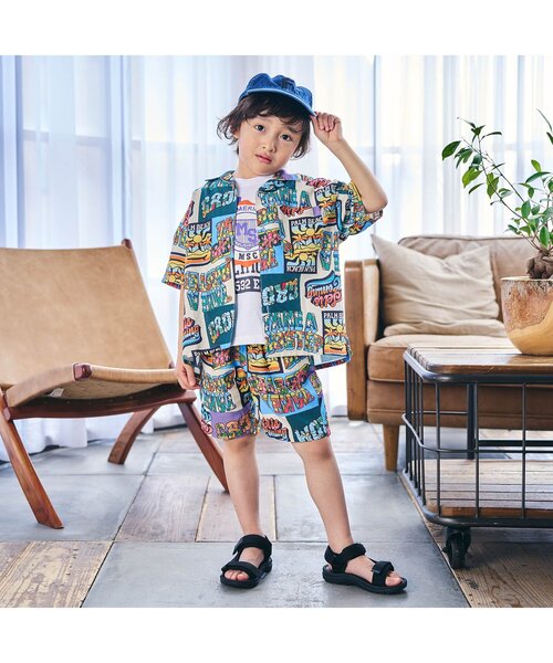 限定価格セール！ リンク/ジュニア対応】3柄アロハショーツ（その他パンツ）｜F.O. 航空機・ヘリコプター