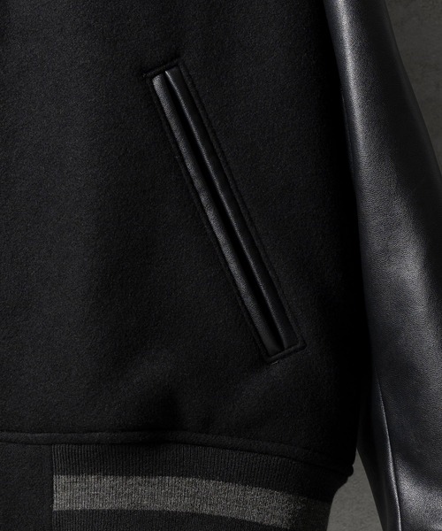 NUMBER (N)INE（ナンバーナイン）の「スタジャン（スタジャン・メンズ・ブラック・3）」の6枚目の写真