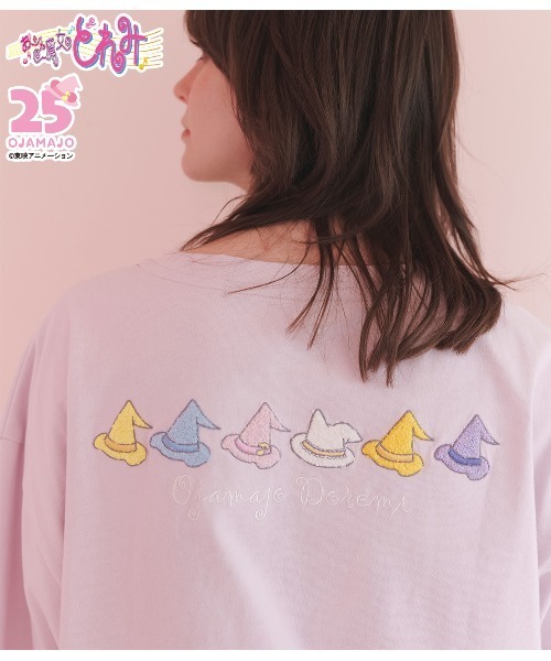 PEACH JOHN（ピーチジョン）の「【コラボ】おジャ魔女どれみ　Ｔシャツ（Tシャツ/カットソー・レディース・ピンク・1/2）」の7枚目の写真