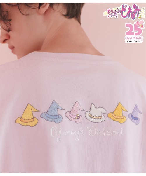 PEACH JOHN（ピーチジョン）の「【コラボ】おジャ魔女どれみ　Ｔシャツ（Tシャツ/カットソー・レディース・ピンク・1/2）」の11枚目の写真