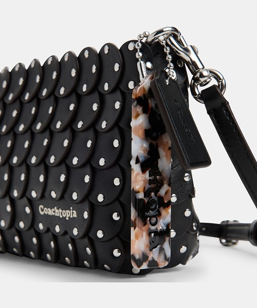 ラベンダー レザー ショルダーバッグコーチ Coach ショルダーバッグ ラベンダー