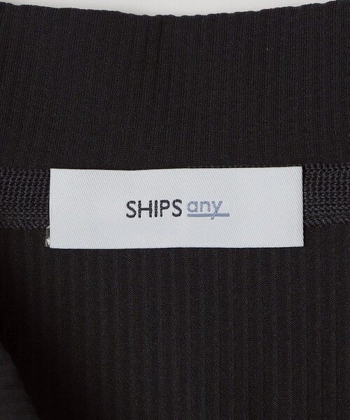 SHIPS any(シップス エニィ)の「【WEB限定】SHIPS any: サッカー ストライプ リラックス ポロシャツ◇(ポロシャツ・メンズ・ダークグレー/ブラック・MEDIUM/LARGE/X-LARGE)」の12枚目の写真