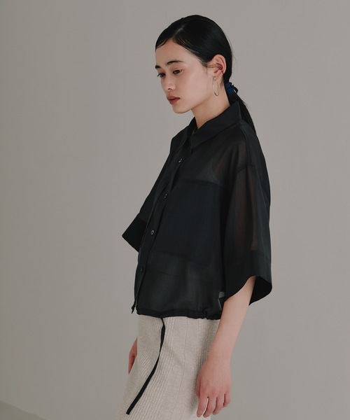 TNタフタクロップドシャツ WTAPS ダブルタップス 24SS BD 01 /LS / CTPL. BROADCLOTH