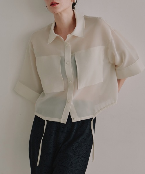 TNタフタクロップドシャツ WTAPS ダブルタップス 24SS BD 01 /LS / CTPL. BROADCLOTH