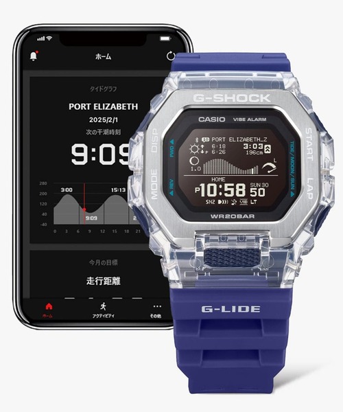G-SHOCK(ジーショック)の「G-SHOCK/ジーショック 腕時計 G-LIDE GBX-100S-1JF(デジタル腕時計・メンズ・ブラック・FREE)」の7枚目の写真