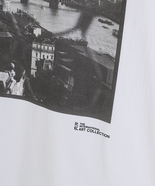 THE INTERNATIONAL ART COLLECTION（インターナショナルアートコレクション）の「THE INTERNATIONAL ART COLLECTION / インターナショナルアートコレクション：Short Sleeve Coludy City 2015 in London：251-001[MUS]（Tシャツ/カットソー・メンズ・ホワイト・M/XL/L）」の3枚目の写真
