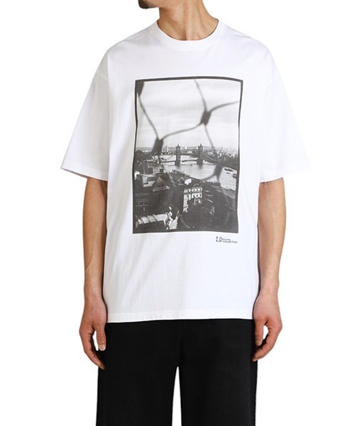 THE INTERNATIONAL ART COLLECTION（インターナショナルアートコレクション）の「THE INTERNATIONAL ART COLLECTION / インターナショナルアートコレクション：Short Sleeve Coludy City 2015 in London：251-001[MUS]（Tシャツ/カットソー・メンズ・ホワイト・M/XL/L）」の5枚目の写真
