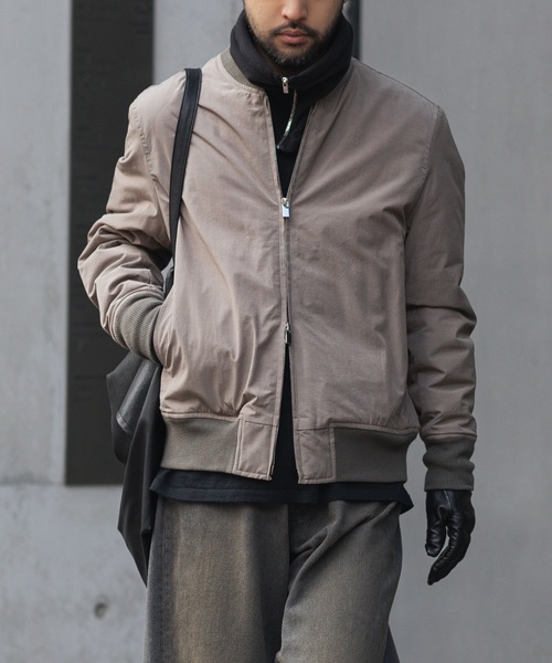 ATTACHMENT(アタッチメント)の「CO/NY ウェザークロス MA-1 / CO/NY WEATHER CLOTH MA-1(MA-1・メンズ・ブラック/カーキ系・1/3/2)」の1枚目の写真