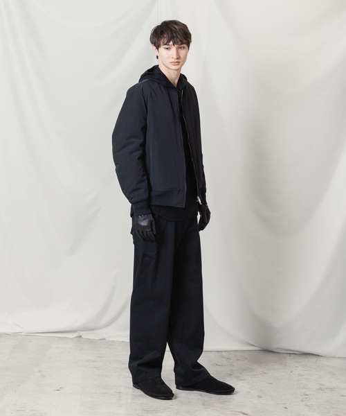 ATTACHMENT(アタッチメント)の「CO/NY ウェザークロス MA-1 / CO/NY WEATHER CLOTH MA-1(MA-1・メンズ・ブラック/カーキ系・1/3/2)」の5枚目の写真